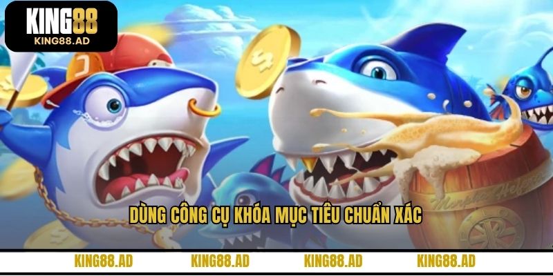 Dùng công cụ khóa mục tiêu chuẩn xác Dùng công cụ khóa mục tiêu chuẩn xác
