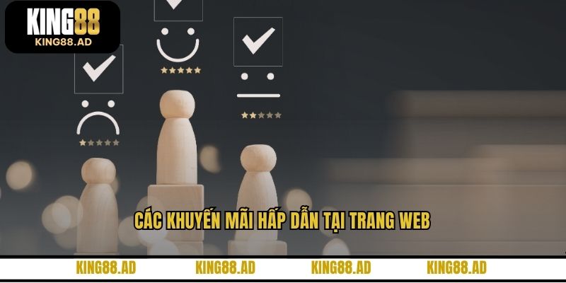 Các khuyến mãi hấp dẫn tại trang web Các khuyến mãi hấp dẫn tại trang web