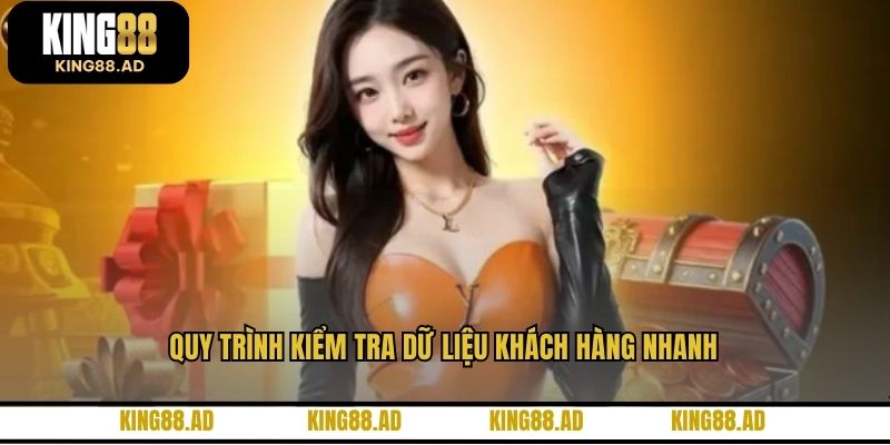 Quy trình kiểm tra dữ liệu khách hàng nhanh Quy trình kiểm tra dữ liệu khách hàng nhanh