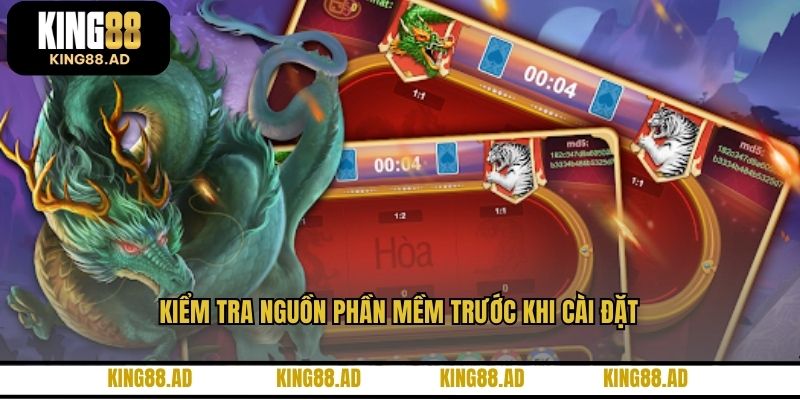 Kiểm tra nguồn phần mềm trước khi cài đặt Kiểm tra nguồn phần mềm trước khi cài đặt