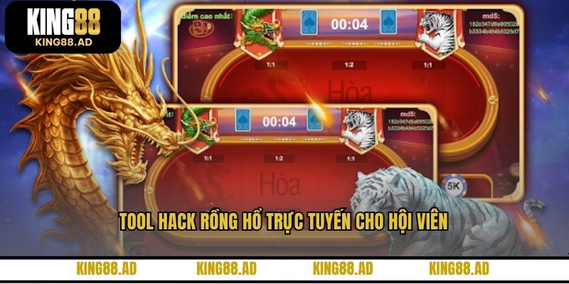 Tool hack rồng hổ trực tuyến cho hội viên Tool hack rồng hổ trực tuyến cho hội viên